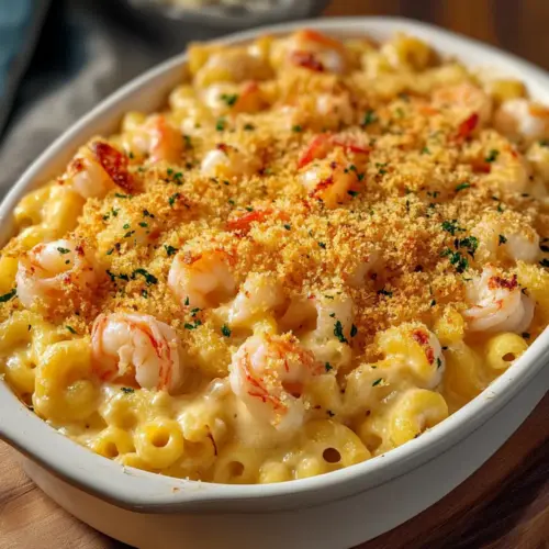 Seafood Mac and Cheese