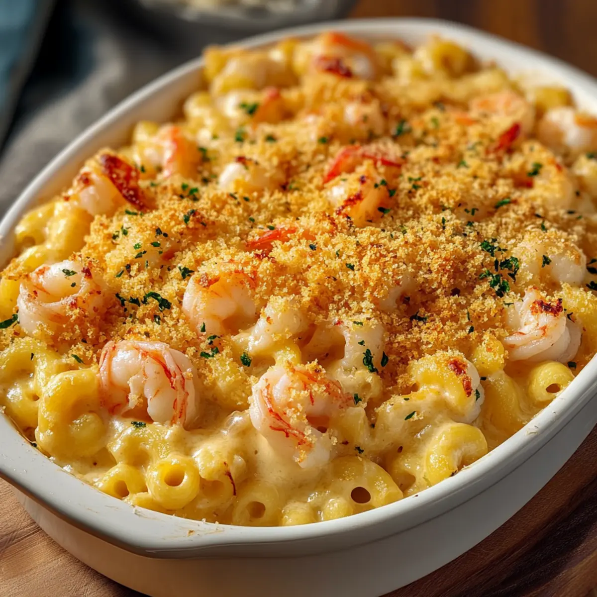 Seafood Mac and Cheese