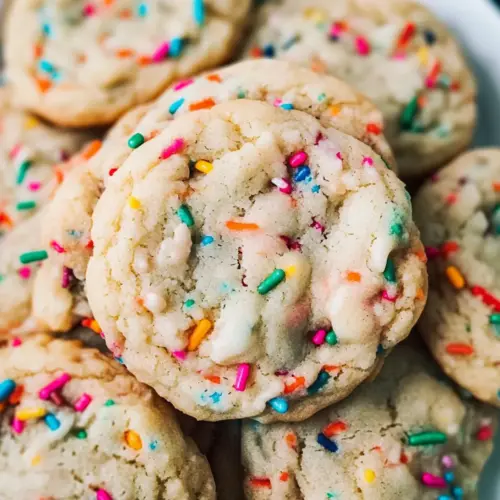 Soft Funfetti Cookies