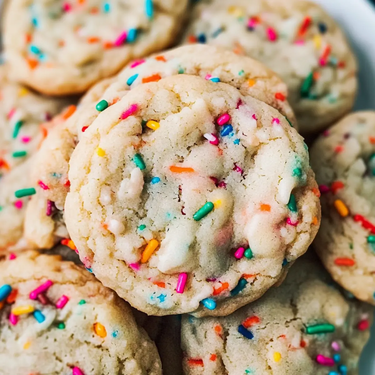 Soft Funfetti Cookies