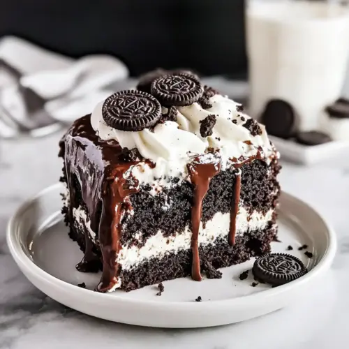Oreo Poke Cake