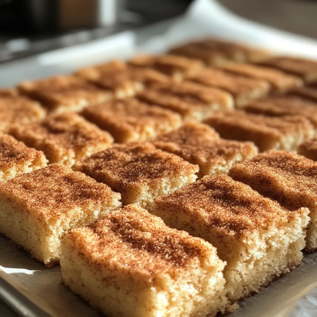 Snickerdoodle Bars