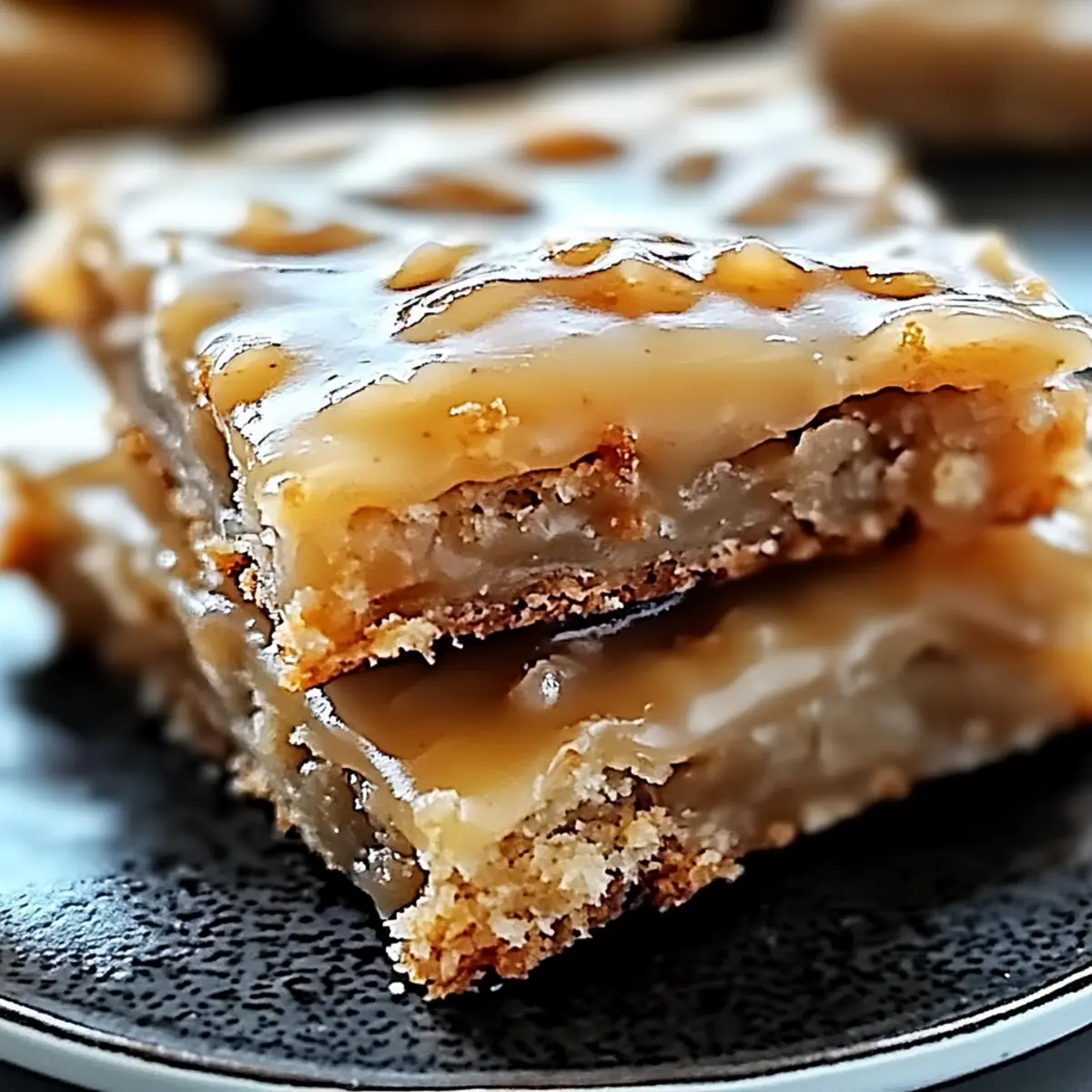 Soft Baked Maple Donut Bars