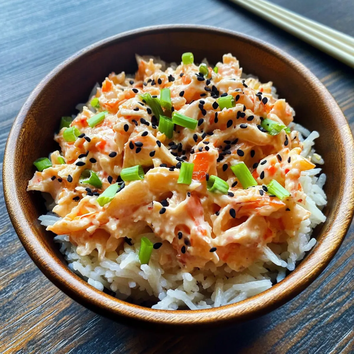 Spicy Crab Sushi Bowls