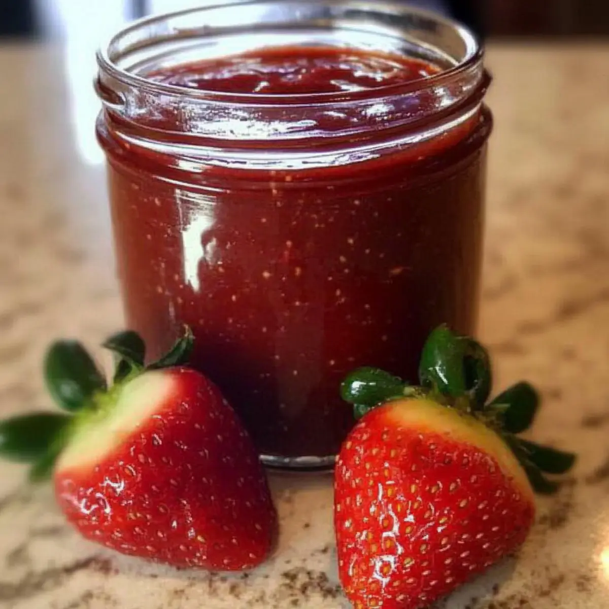 Strawberry Jalapeno Bourbon BBQ Sauce