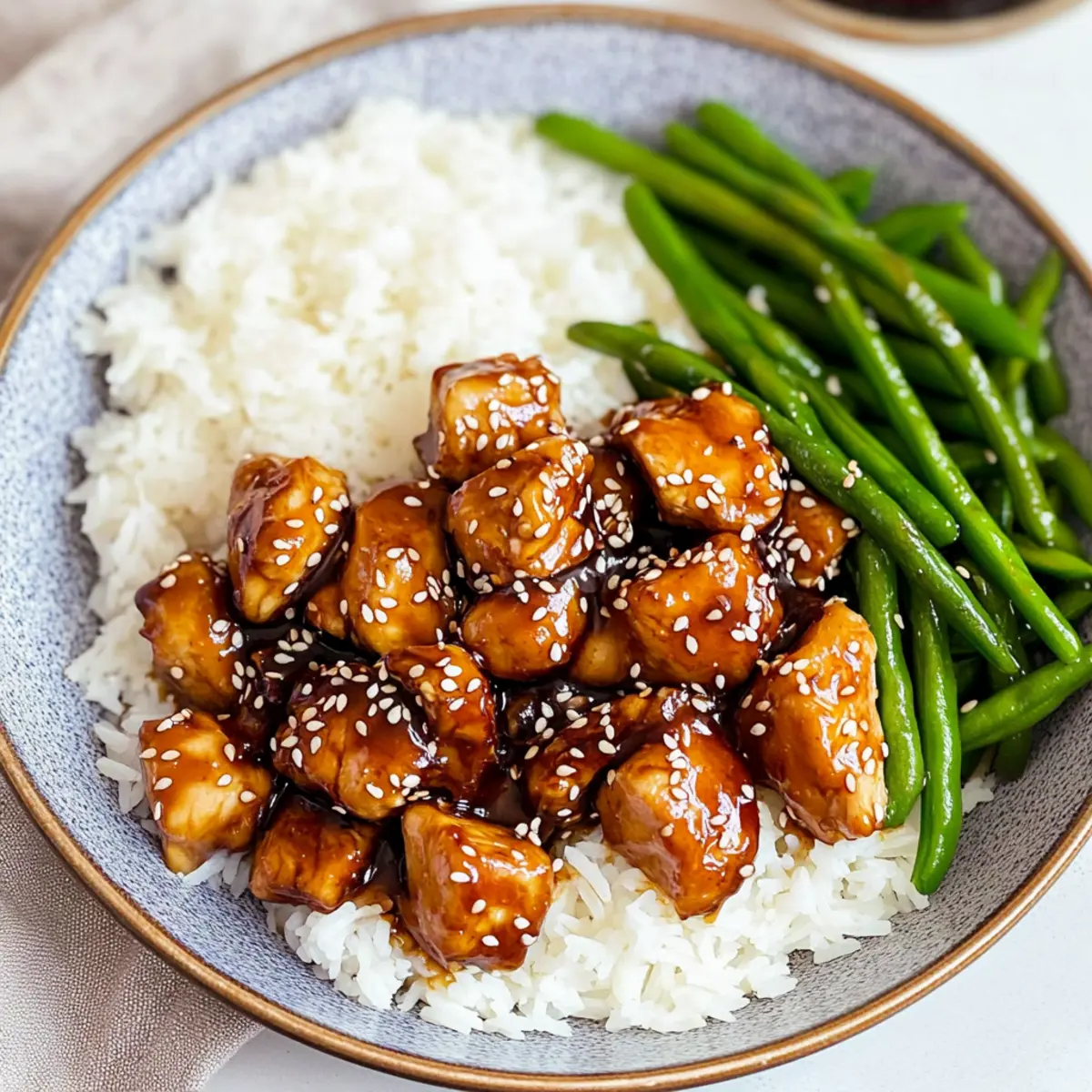 Healthy Sesame Chicken