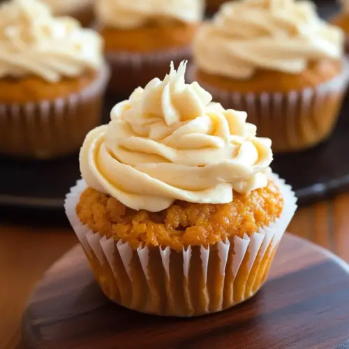Sweet Potato Cupcakes