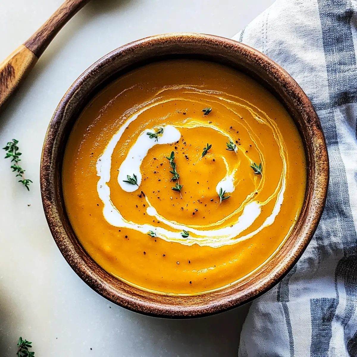 Curried Sweet Potato Bisque