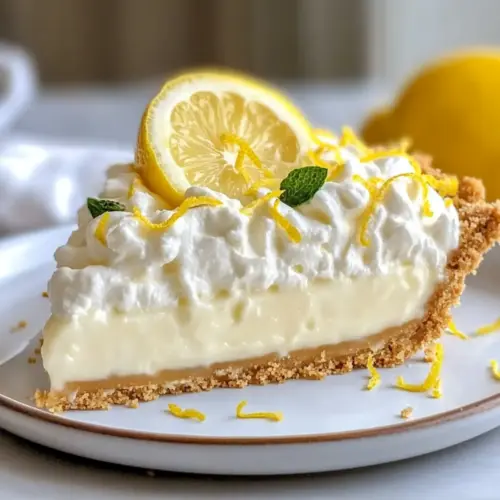 No-Bake Lemon Icebox Pie