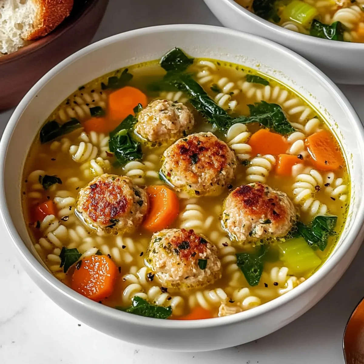 Chicken Meatball Soup