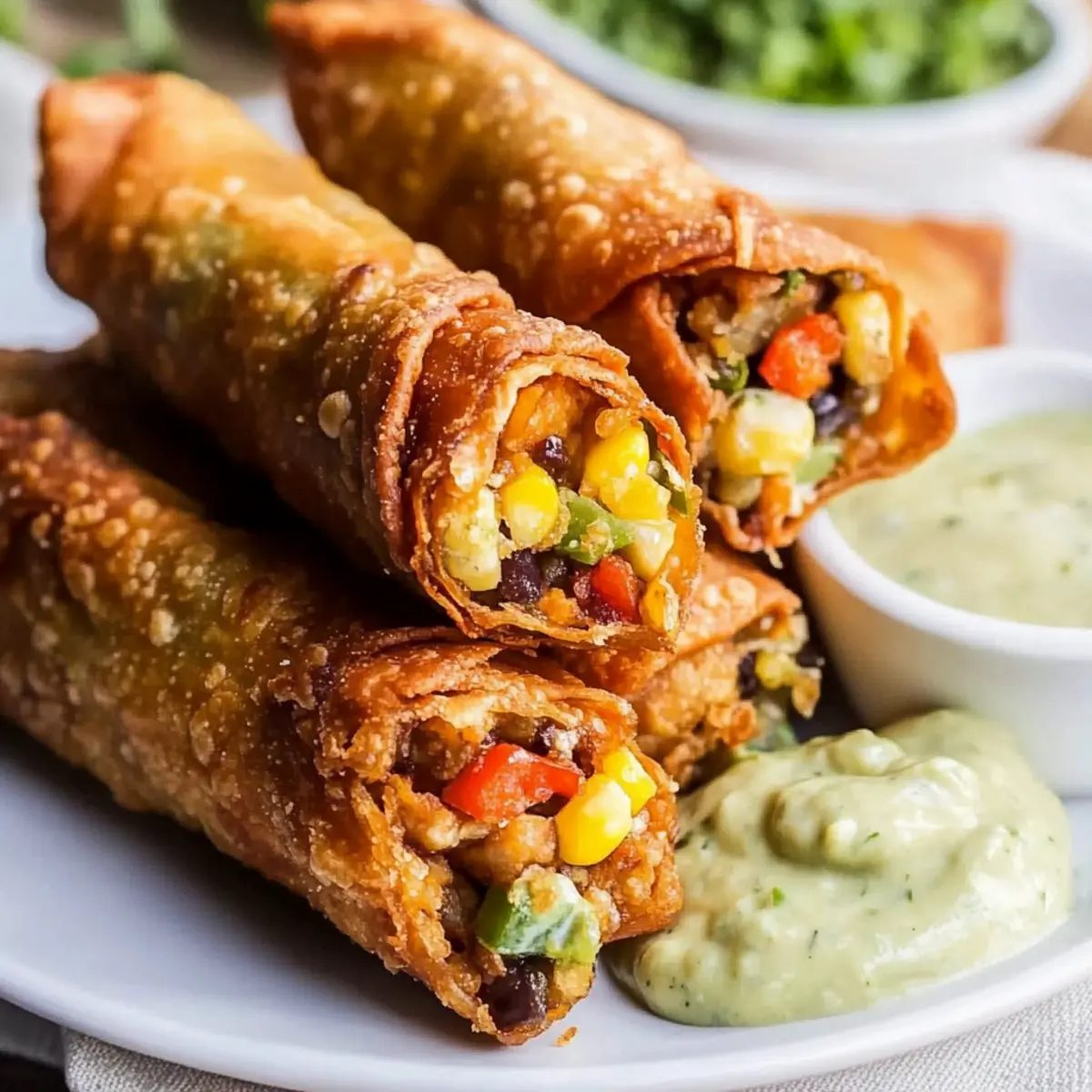 Southwest Egg Rolls