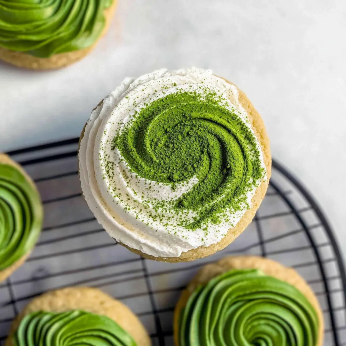 Matcha Latte Cookies