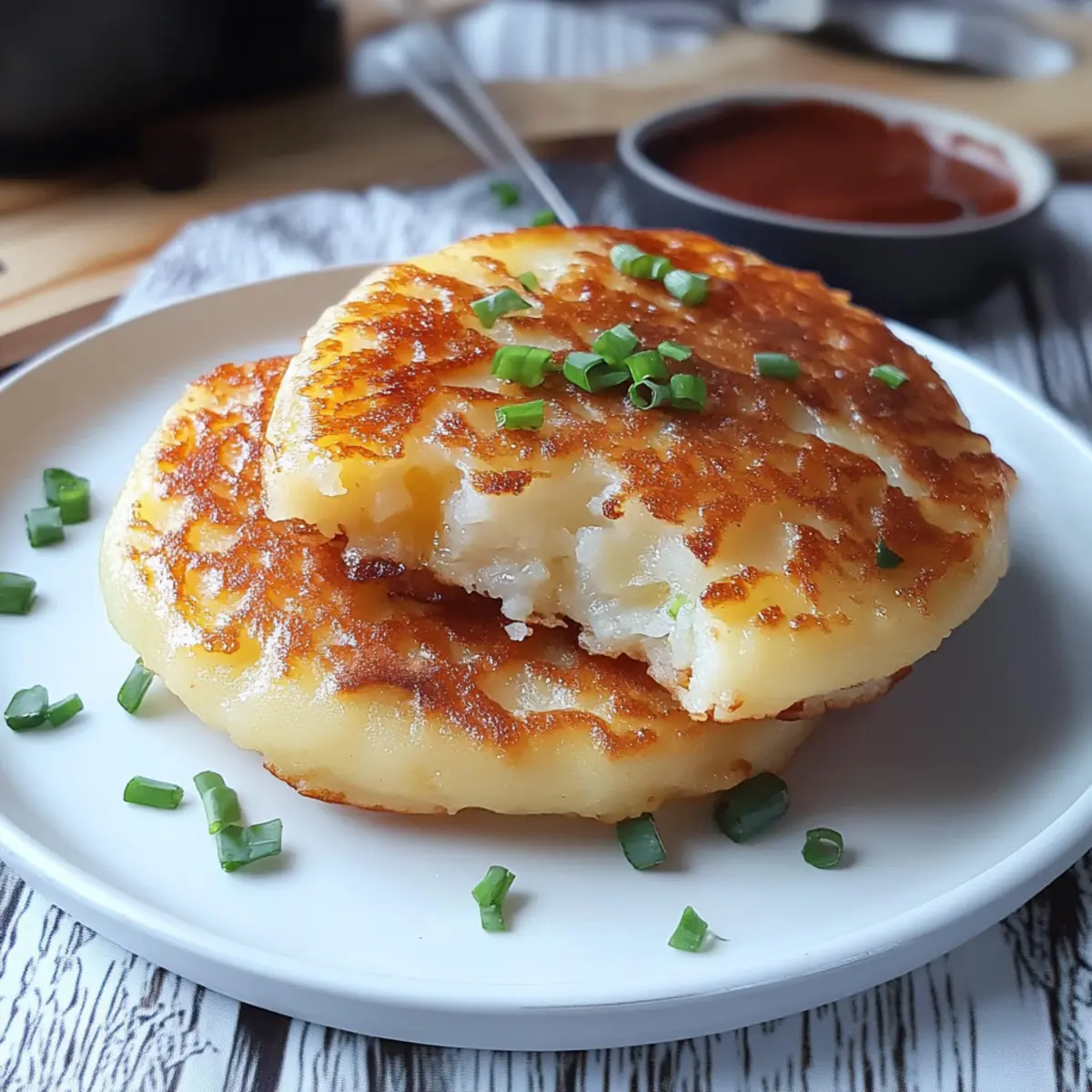 Korean Cheese Pancake