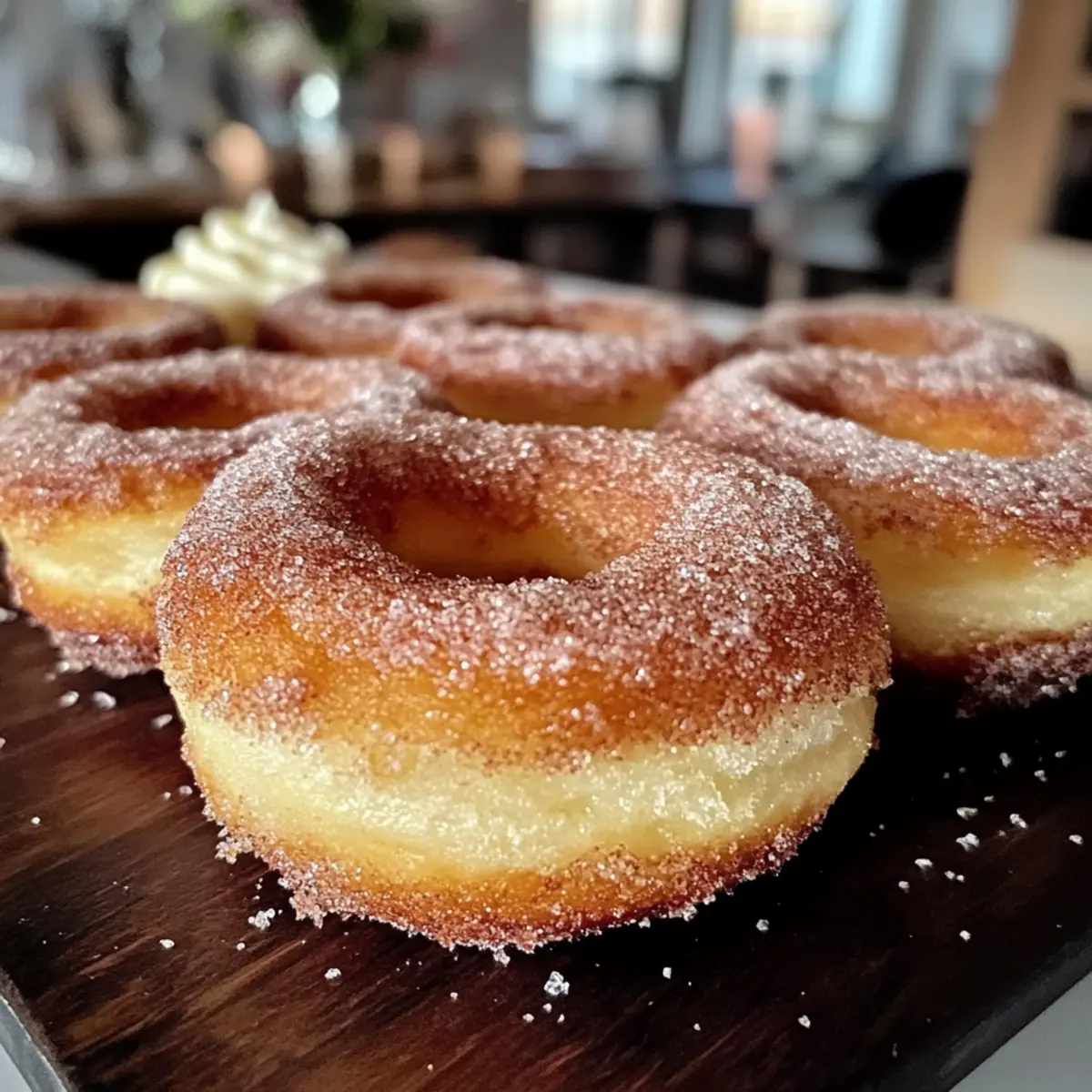 Cinnamon Sugar Donuts