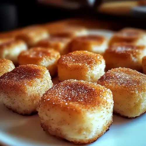 Cinnamon Sugar Biscuit Bites