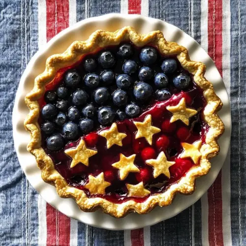 Cherry and Blueberry Pie