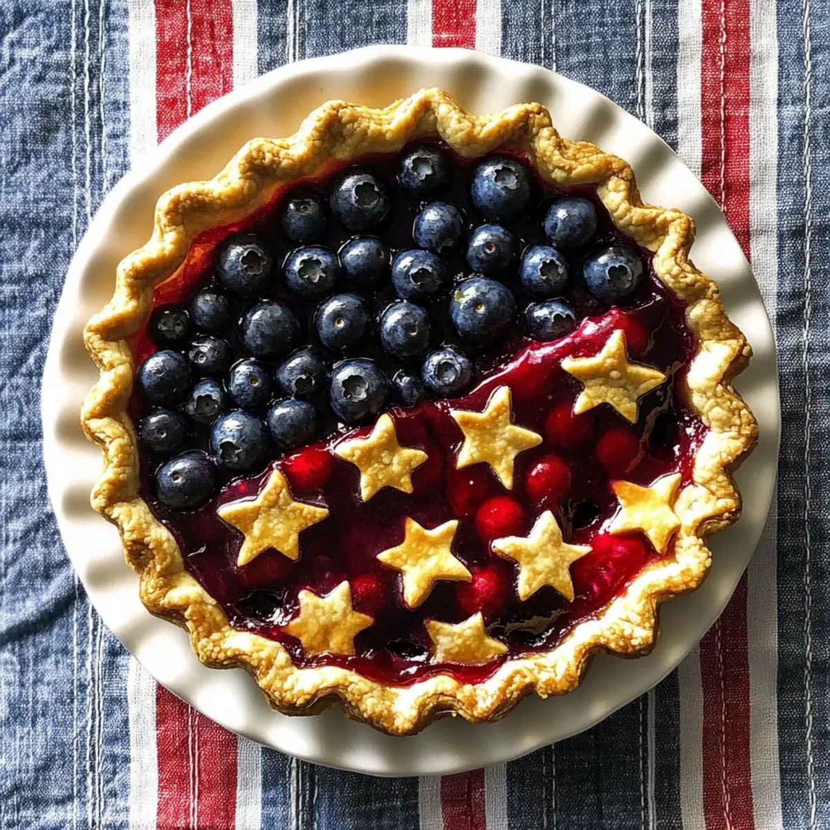 Cherry and Blueberry Pie