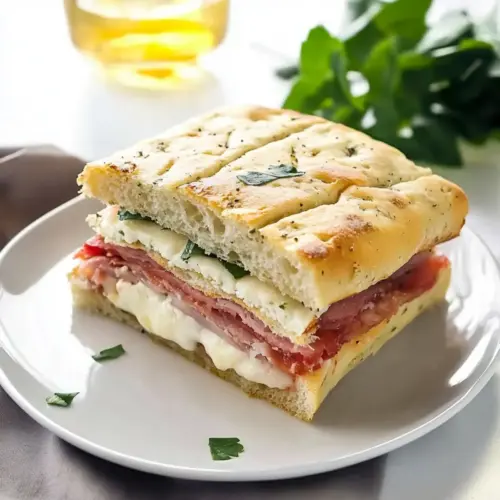 Italian Pressed Focaccia Sandwich