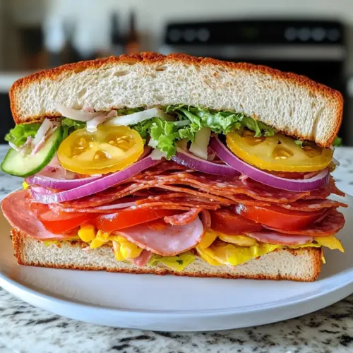 Chopped Italian Sandwich